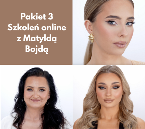 Zestaw 3 profesjonalnych szkoleń z Matyldą 